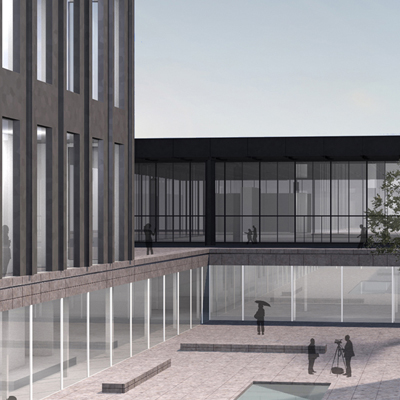 Extension to the Neue Nationalgalerie<br><br>
